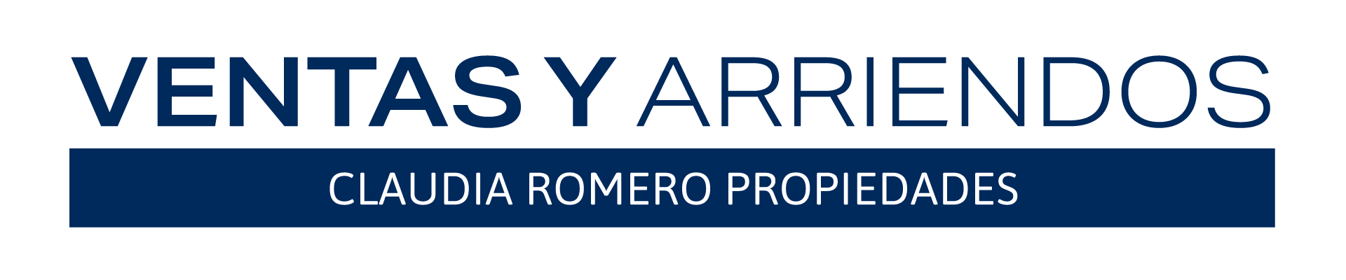 Ventas y Arriendos · Claudia Romero Propiedades